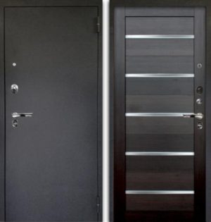 Сейф-дверь Аргус Люкс ПРО 3К Черный шелк Александра Вельвет