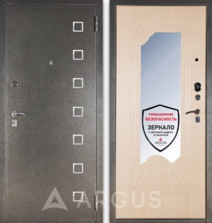 Металлическая дверь с зеркалом Аргус Стиль ДА-8 Даллас
